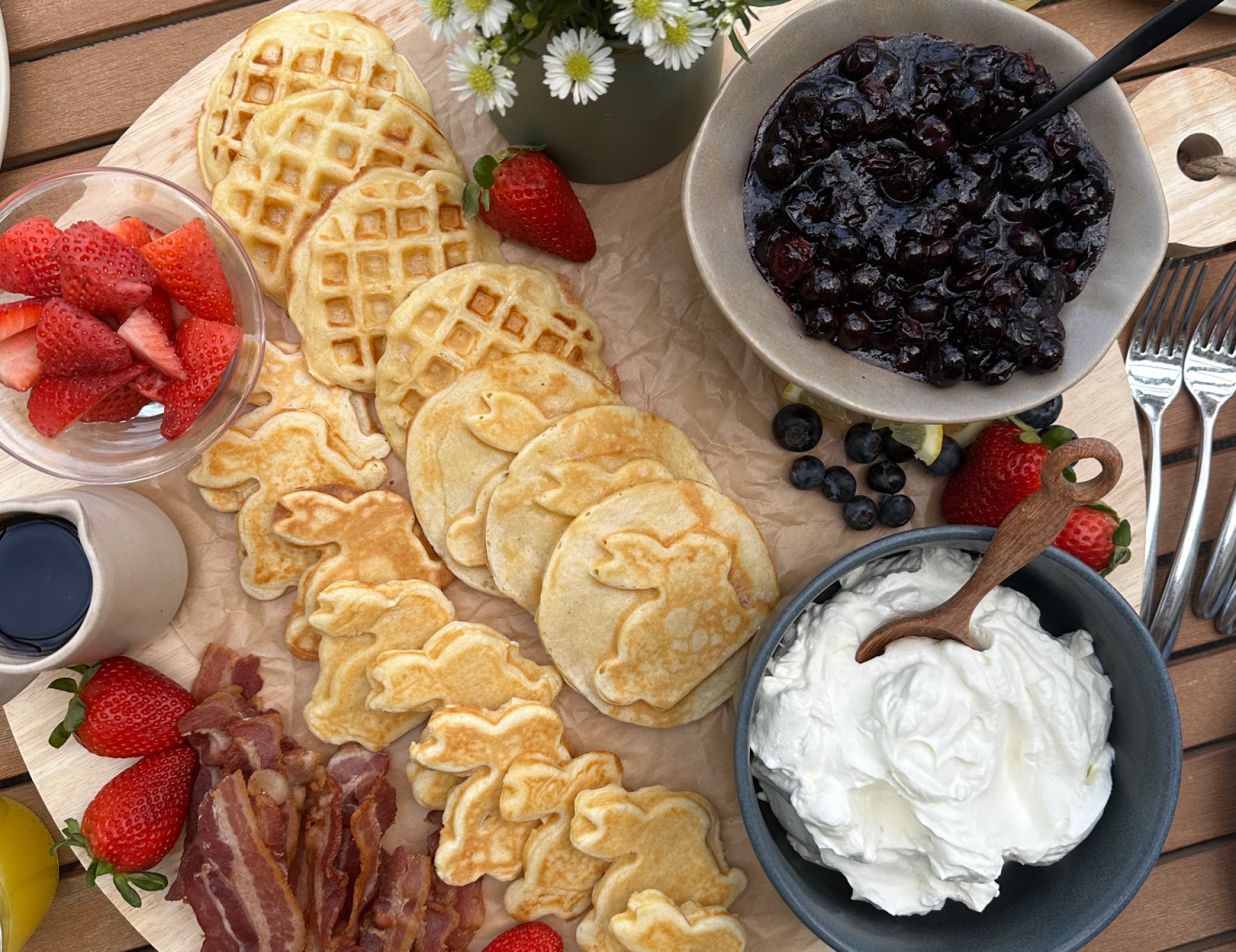 Sourdough Waffles